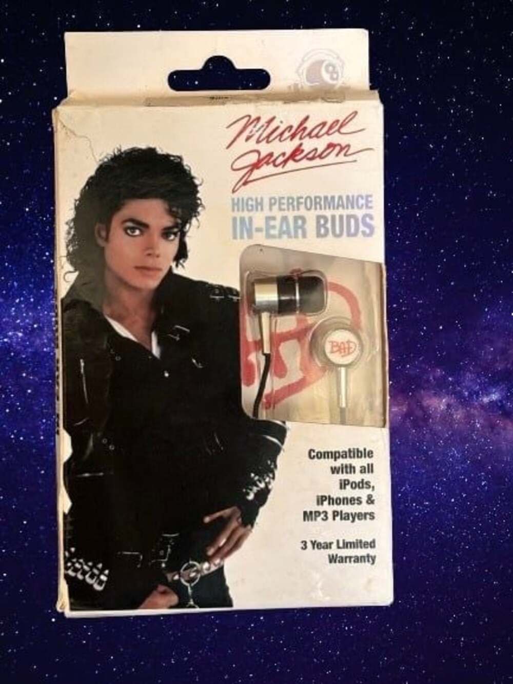 Michael Jackson BAD High Performance In Ear Buds By Section 8 Headphones 2011